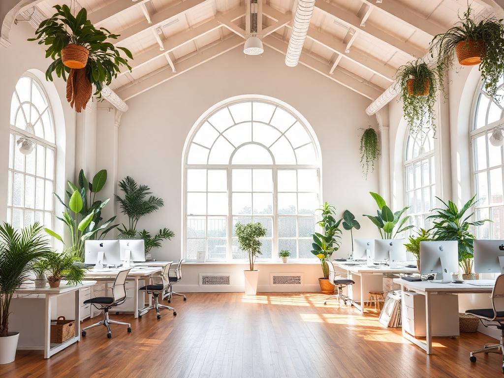 Loft créatif sous verrière